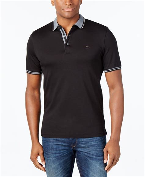 michael kors men's polo shirts.